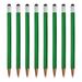 8pcs Stylus Pen Ink Ballpoint Pen Gift for Men 2 in 1 Universal Pens with Stylus Tips Green