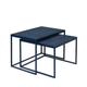 Broste Copenhagen Set of 2 Tilde Tables in Dark Blue