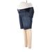 Liz Lange Maternity Denim Shorts: Blue Bottoms - Women's Size Small Maternity