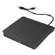 Yaeonku External Blu-ray Drive BD Blu ray Drive 3D USB 3.0 & Type-C BD/CD/DVD +/-Rw Slim Optical Blu-Ray Burner Writer Bluray Drive High speed for Laptop Windows 11/10/Linux MacOS system, MacBook PC