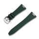 CRAFTER BLUE TS01 Straight End Watch Band FKM Rubber Watch Strap Replacement for Tissot PRX 40mm 410/407 Quartz/Automatic Versions, Green