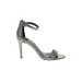 White House Black Market Heels: Silver Shoes - Women's Size 8 1/2