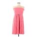 J.Crew Casual Dress - DropWaist: Pink Solid Dresses - Women's Size 8