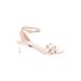 Kate Spade New York Heels: Ivory Solid Shoes - Women's Size 9 1/2 - Open Toe