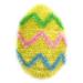 Brite Star Easter Zigzac Stripe Egg Tinsel Frame Plastic | 9.5 H x 6.5 W x 2 D in | Wayfair 96-428-00_EE