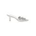 Kelly & Katie Sandals: Silver Shoes - Women's Size 8