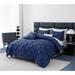 George Oliver Jenaro Comforter Set Microfiber in Blue/Navy | King Comforter + 9 Additional Pieces | Wayfair 205FC321D2BF43BB88D923CD2B0EA68B