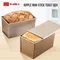 WALFOS Toast stampo per pane stampo antiaderente per pane in acciaio al carbonio stampo da forno resistente alle alte temperature stampi da forno per cucina