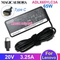 Genuine 20V 3.25A 65W Type C Laptop Charger ADLX65YLC3A ADLX65YCC3A for Lenovo ThinkPad X280 X380