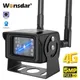 Wonsdar 4G SIM Card Camera 1080P 5MP HD IP WiFi Camera Metal Case Outdoor Indoor Security CCTV