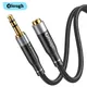 Elough 3.5mm Male to Female Extension Cable with Microphone Stereo Audio Adapter Compatible for