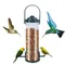 Pet Vogel Feeder Food Dispenser Outdoor Hängen Mehrere Löcher Vogel Feeder Kleine Vogel Automatische