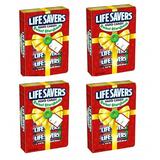 LifeSavers Hard Candy Sweet Story Book Holiday Edition Gift Box Five Flavors - Four Boxes 6 Rolls Per Box (24 Total Rolls)