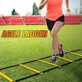 Rung Speed Training Agility Ladder Thick and Firm Agility Ladder for Football Basketball Hockey (MF-PH)