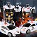 KEINXS 2Pcs Shape-shifting Police Car Robots One-click Impact Shape-shifting Autobots Inertial Boys and Girls Toy Cars Children s Favorite Toys