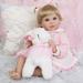 Milidool Reborn Baby Dolls Girl Set 22 Inches Realistic Soft Vinyl Newborn Baby Doll That Look Real Best Toy for Kids Ages 3+