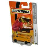 Matchbox City Action 9/13 (2008) Yellow Chevy Van Toy #49