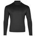 ISLAND GREEN MENS LONG SLEEVE BASE LAYER - BLACK - XXLARGE