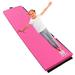 Gymnastics Mat 8 x2 x2 Foldable Tumbling Mats with Carrying Handles Four Fold Thick Exercise Mat for Home Aerobics Stretching Yoga Pink