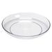 Lomey Dish - Designer Dinner Plates for Events - Weddings and House Parties - Clear - 9 inches - Set of 12