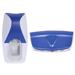 Neutral Toothpaste Dispenser Toothpaste Squeezer With Brush Holder Set for Bathroom Use(Blue)