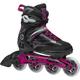 FILA Herren Inlineskates Inline Skate Wave 84 - Da, Größe 38 ½ in schwarz-magenta