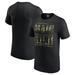 Men's Fanatics Branded Black Jey Uso Survivor Series 2023 Camo Logo T-Shirt