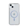 Tech21 FlexQuartz - Apple iPhone 15 Plus Case MagSafe Compatible - Blue