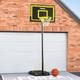 FORZA Adjustable Basketball Hoop and Stand System | Basketball Stand & Hoop On Wheels + Optional Accessories [4 Sizes] (JS305 | Senior, Post, Basketball, Pump & Returner)