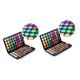 minkissy 2pcs 80 Long Lasting Eyeshadow Smokey Eyeshadow Pearly Eyeshadow Pigmented Eyeshadow Matte Eyeshadow Matte Eye Shadow Eye Shadow Palettes Eyeshadow Pallet Mini Powder Eye Shadow