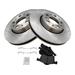 2001-2009 Volvo S60 Front Brake Pad and Rotor Kit - TRQ