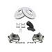 1997-2002 Cadillac Eldorado Front Brake Pad Rotor and Caliper Set - TRQ