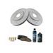 2012-2016 Dodge Grand Caravan Front Brake Pad and Rotor Kit - TRQ BKA18633