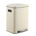 happimess Marco Rectangular 10.5 Gallon Step On Trash Can Stainless Steel in Brown | Wayfair HPM1005F