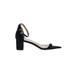 Bebo Heels: Black Print Shoes - Women's Size 8 - Pointed Toe