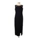 SL Fashions Casual Dress - Sheath: Black Dresses - Women's Size 12