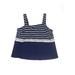 Lands' End Swimsuit Top Blue Swimwear - New - Women's Size 26