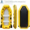 Bateau de pêche gonflable en PVC avec pont pneumatique, canoë épaissi, résistant à l