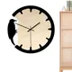 Horloge murale en bois à pic de calcul unique décoration de la maison oiseau unique salon salle