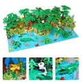 MOC-décennie s de construction d'animaux sauvages de la jungle jouets de bricolage pour garçons et