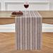 Solino Home Chelsea Stripe - 100% Pure Linen Table Runner Linen in Red/White | 72 W x 0.3 D in | Wayfair SH0CHA03TR120BURW