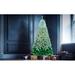 The Holiday Aisle® 7.6' Lighted Christmas Tree in White | Wayfair DDE57BAE7FEA403093F9E5FCE67E7440
