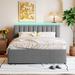 Everly Quinn Vanae Daybed Upholstered/Wool in Gray | 40.2 H x 65 W x 80 D in | Wayfair 07DB6F3994AB4F09A8A2AA3E67D25F83