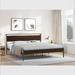 17 Stories Shivay Metal Platform Bed Metal in Brown | 40.1 H x 77.6 W x 83.1 D in | Wayfair B983134DE5814AD596C606837456E1C7