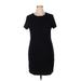 Old Navy Casual Dress - Shift: Black Solid Dresses - Women's Size X-Large