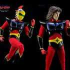 IDFS070 King Arts Scala 1/9 22 cm Diecast Flessibile Daisuke Umon Mobile Set Completo Action Figure
