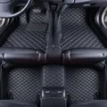 Tappetini auto 3D personalizzati per Ford Explorer 5 posti 2016-2020 Focus 2018-2023 2012-2017 accessori interni in pelle artificiale