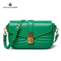 David Jones Retro Umhängetasche Frauen Handtasche neue Mode Luxusmarke Damen klassischen Stil