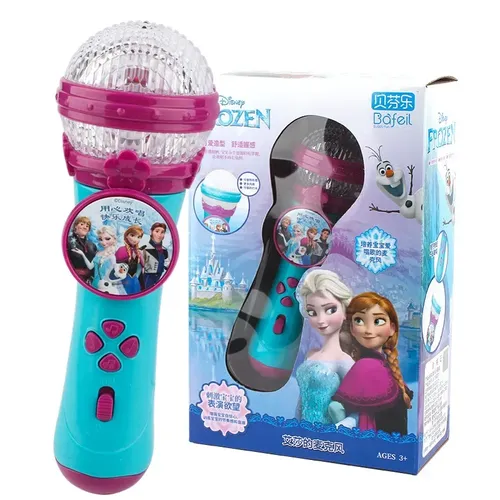 Disney Girls Prinzessin gefroren 2 singende Mikrofon Spielzeug Musik Mikrofon Minnie Baby K Song