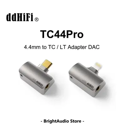 DD ddHiFi TC44Pro Die 3. Generation 4,4 mm symmetrisch auf USB C LT Adapter DAC Dongle Dual CS43198 CS43131 DSD256 PCM384 Hidizs Image